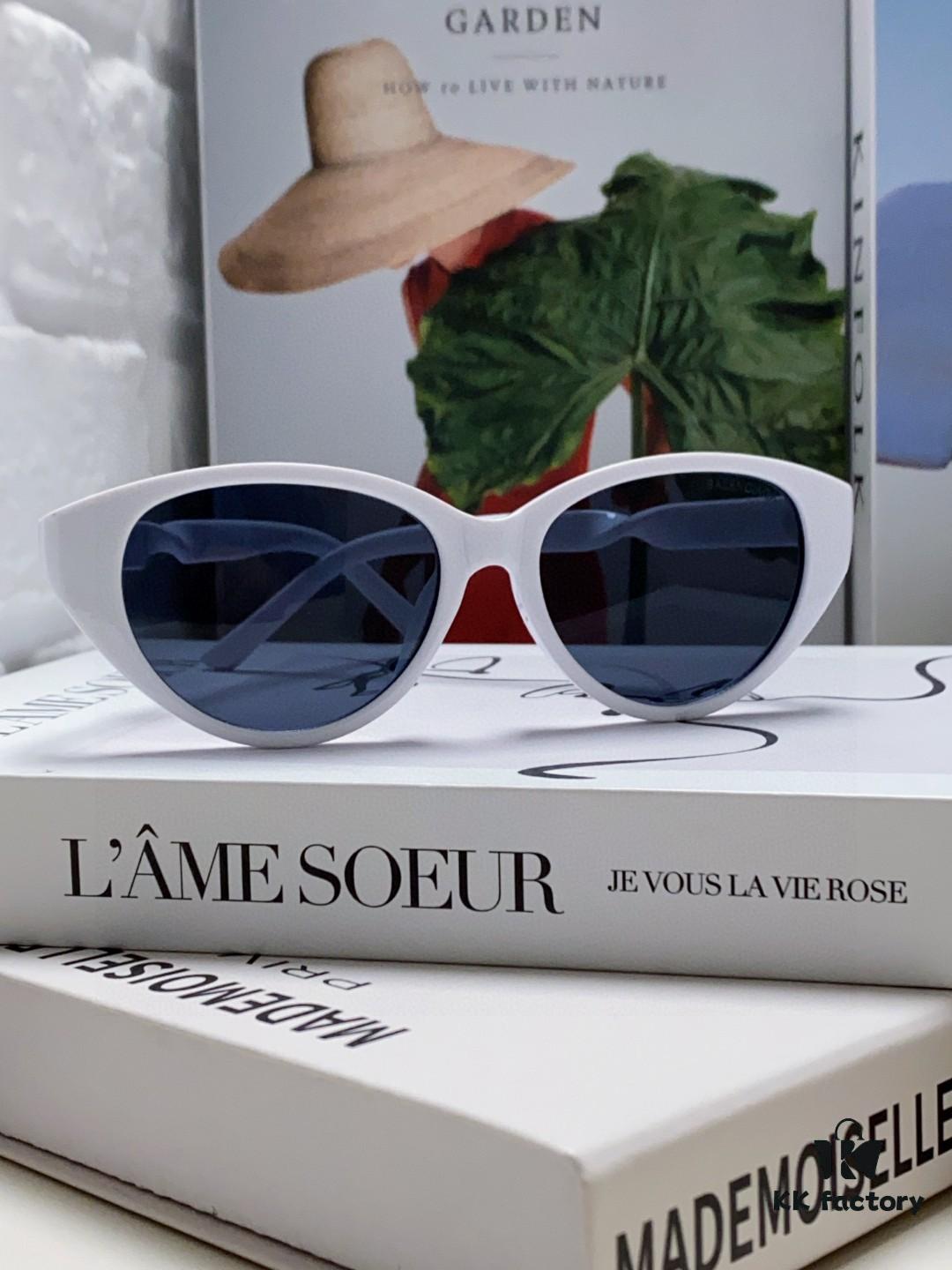 6931ad98ccd8ab3d7afa1d42 BALENCIAGA Balenciaga Latest Unique Frame Design Instantly Love at First Sight Minimalist Small Frame High-Quality Eyewear Sunglasses