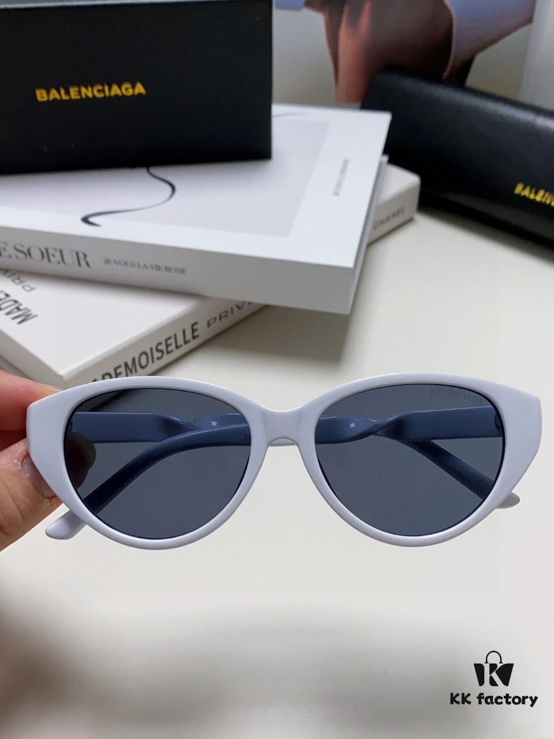 6931ad98ccd8ab3d7afa1d44 BALENCIAGA Balenciaga Latest Unique Frame Design Instantly Love at First Sight Minimalist Small Frame High-Quality Eyewear Sunglasses