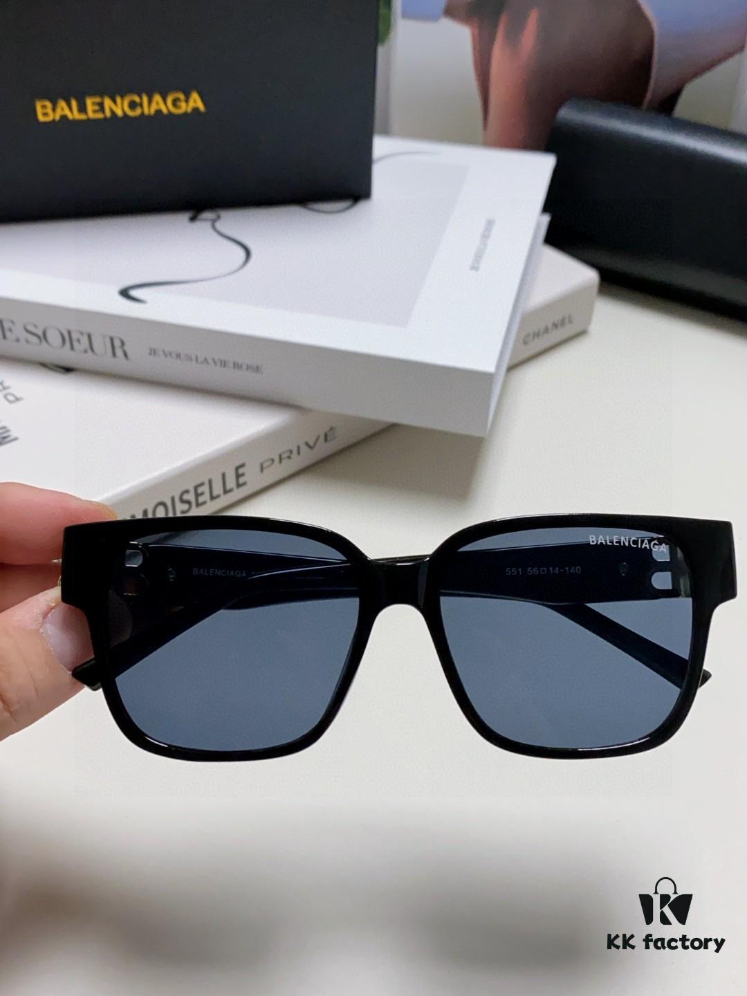 6931ad9bccd8ab3d7afa1d70 BALENCIAGA Balenciaga Latest Unique Frame Design Instantly Eye-Catching Minimalist Small Frame High-Quality Eyewear Sunglasses