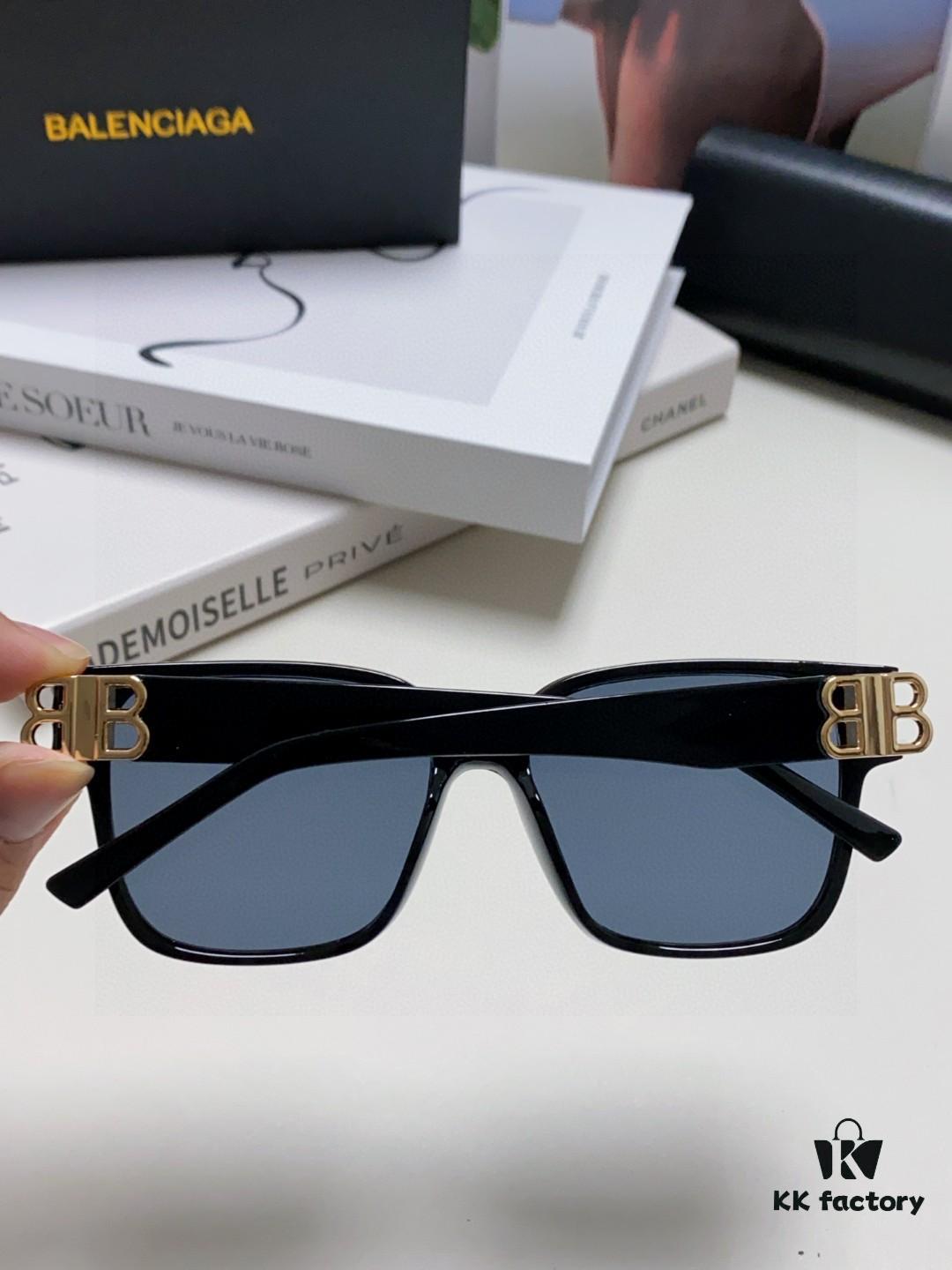 6931ad9bccd8ab3d7afa1d71 BALENCIAGA Balenciaga Latest Unique Frame Design Instantly Eye-Catching Minimalist Small Frame High-Quality Eyewear Sunglasses