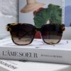 6931ad9cccd8ab3d7afa1d79 BALENCIAGA Square Retro Sunglasses with Gold BB Logo and Foldable Hinge