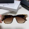 6931ad9cccd8ab3d7afa1d7c BALENCIAGA Square Retro Sunglasses with Gold BB Logo and Foldable Hinge