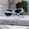 6931ad9dccd8ab3d7afa1d87 Balenciaga Square Retro Sunglasses with Gold BB Logo and Folding Hinge
