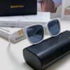 6931ad9eccd8ab3d7afa1d8c Balenciaga Square Retro Sunglasses with Gold BB Logo and Folding Hinge