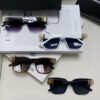 6931ad9eccd8ab3d7afa1d8d Balenciaga Square Retro Sunglasses with Gold BB Logo and Folding Hinge