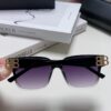 6931ad9eccd8ab3d7afa1d93 Balenciaga BALENCIAGA Square Retro Fashion Sunglasses with Gold BB Logo and Folding Hinge
