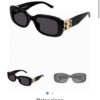 6931ada0ccd8ab3d7afa1da5 Balenciaga 2025 New Arrival Women's Fashion Classic BB Narrow Frame Sunglasses BB0310SK Eyewear
