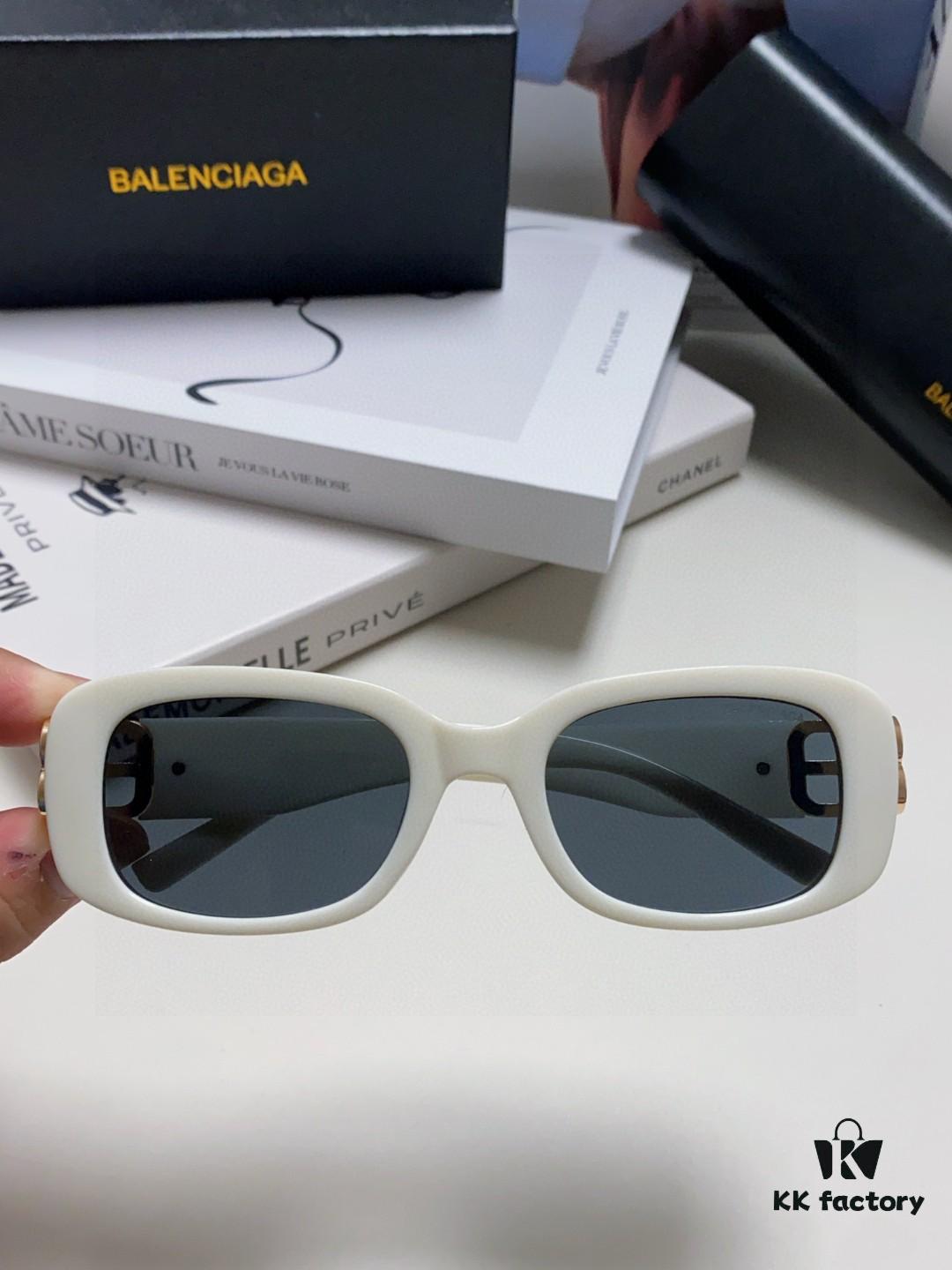 6931ada1ccd8ab3d7afa1db5 Balenciaga 2025 New Arrival Women's Fashion Classic BB Narrow Frame Sunglasses BB0310SK Eyewear