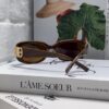 6931ada2ccd8ab3d7afa1dbf Balenciaga 2025 New Arrival Women's Fashion Classic BB Narrow Frame Sunglasses BB0310SK Eyewear