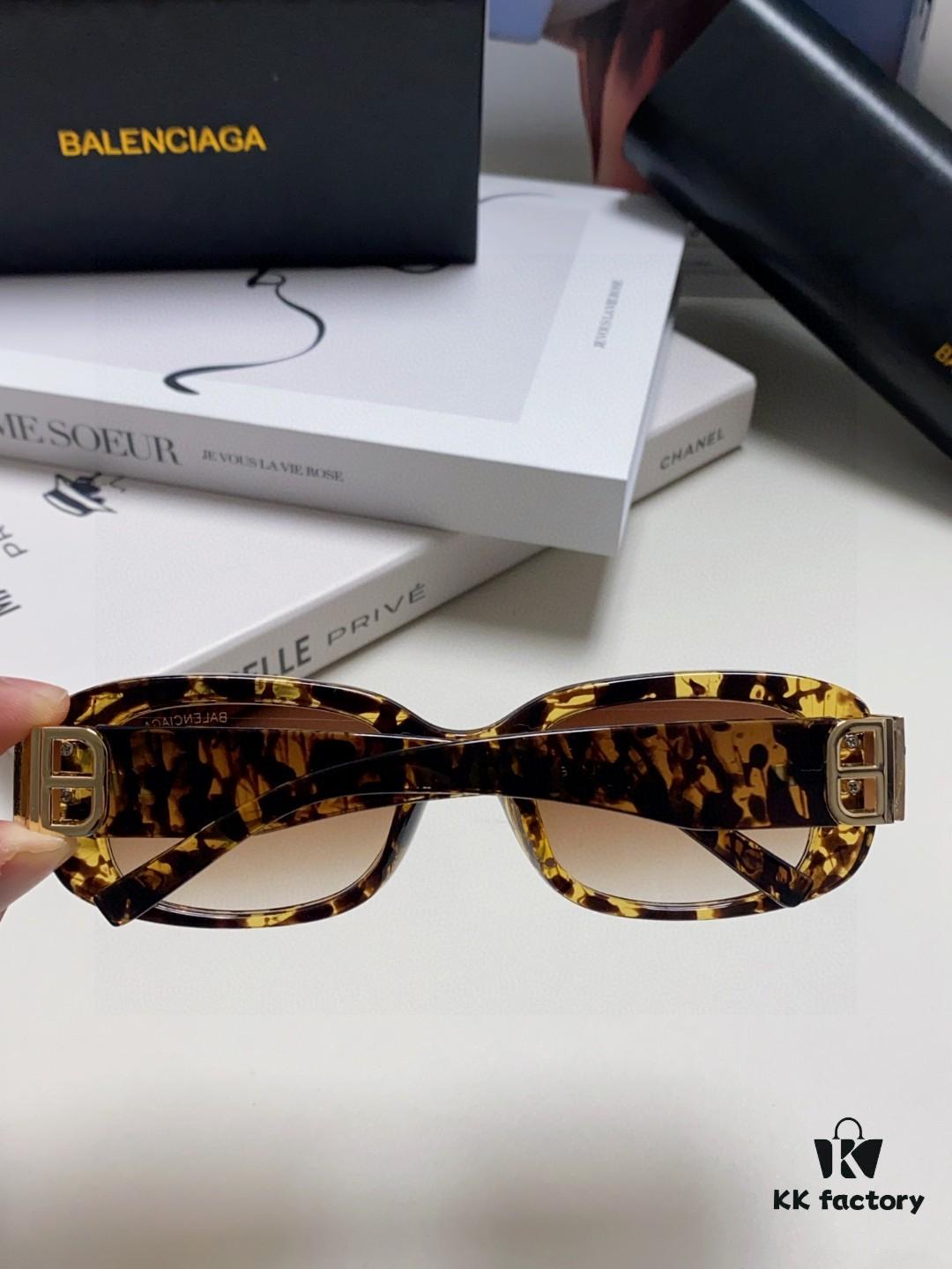 6931ada3ccd8ab3d7afa1dcb Balenciaga 2025 New Arrival Women's Fashion Classic BB Narrow-Frame Sunglasses BB0310SK Eyewear