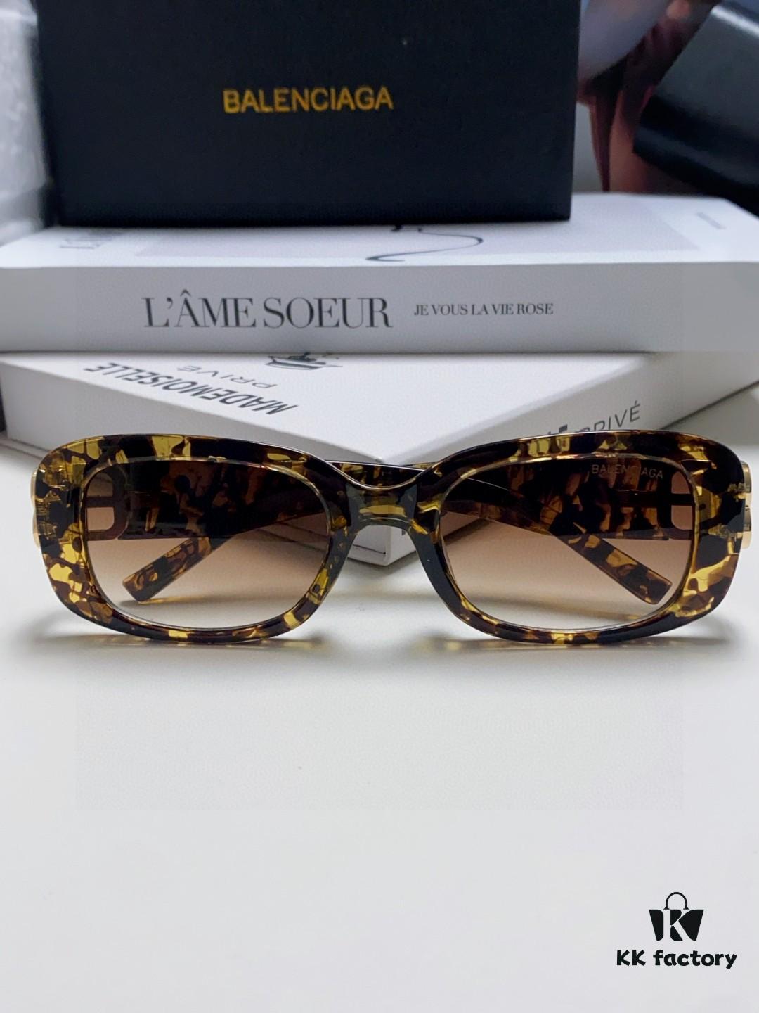 6931ada3ccd8ab3d7afa1dcd Balenciaga 2025 New Arrival Women's Fashion Classic BB Narrow-Frame Sunglasses BB0310SK Eyewear