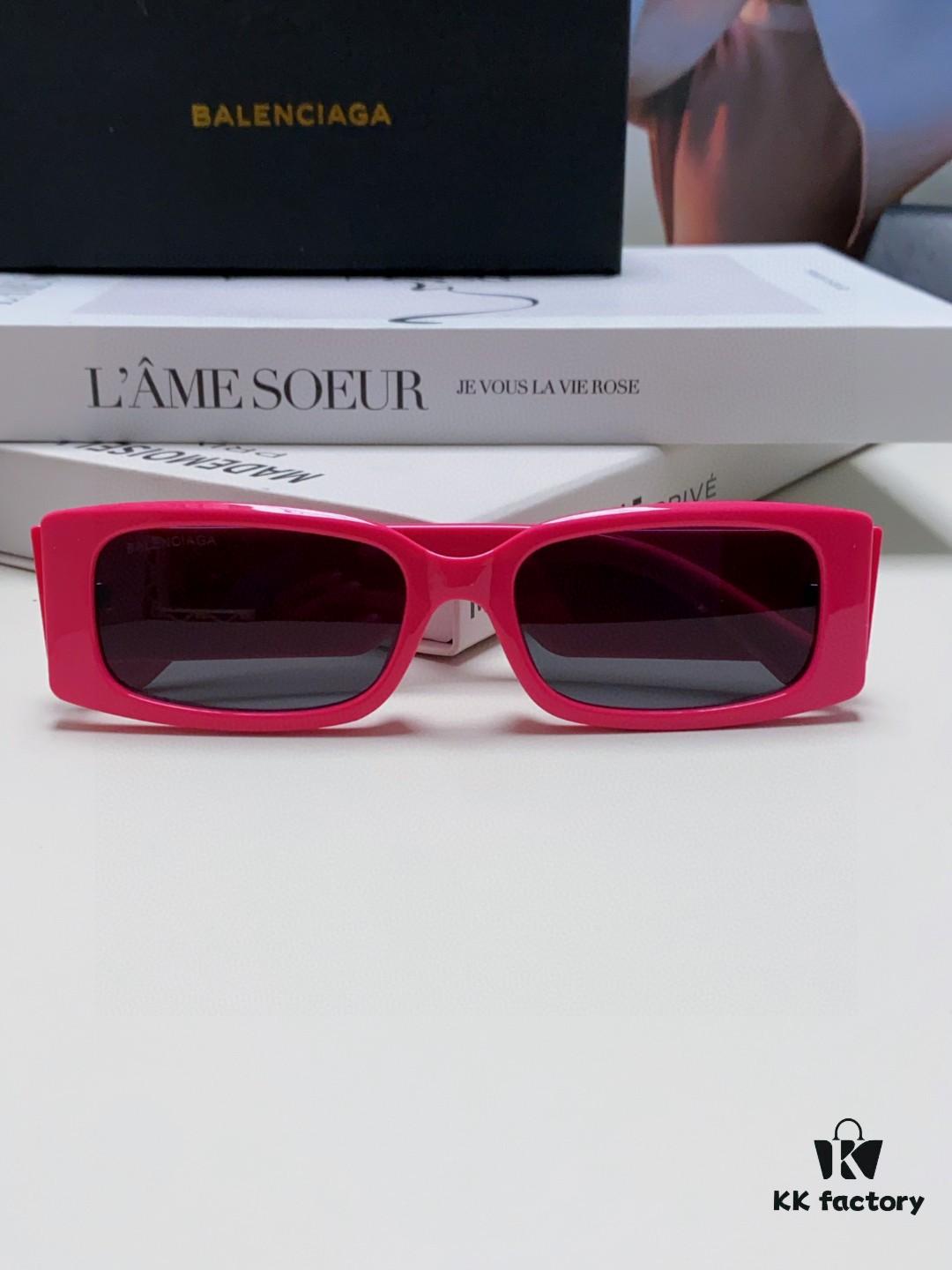 Balenciaga 2025 Spring/Summer New Arrival Futuristic Sunglasses, Sporty and Minimalist Unisex Fashion