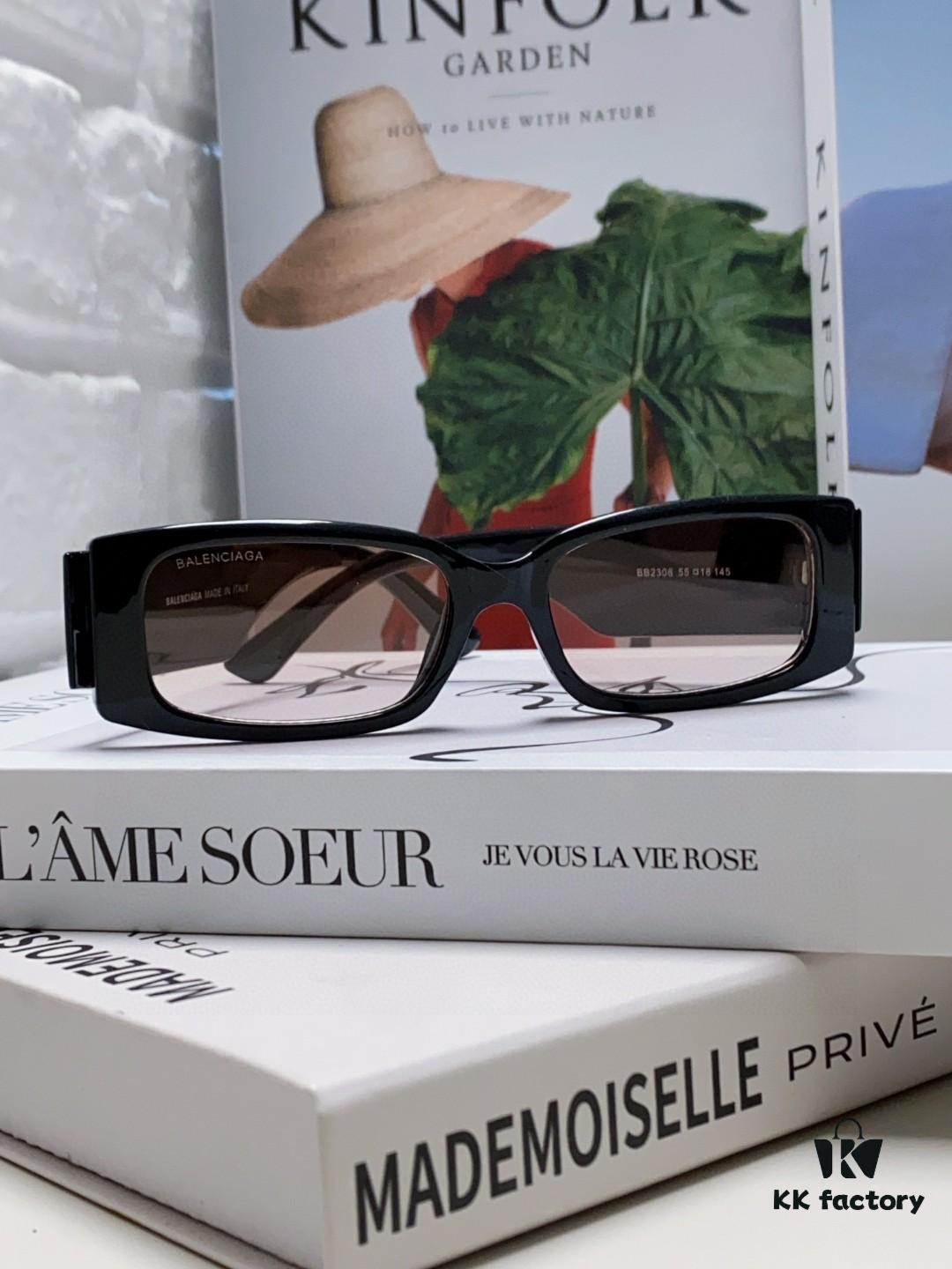 Balenciaga 2025 Spring/Summer New Arrival Futuristic Sunglasses Unisex Sports Fashion Minimalist Style