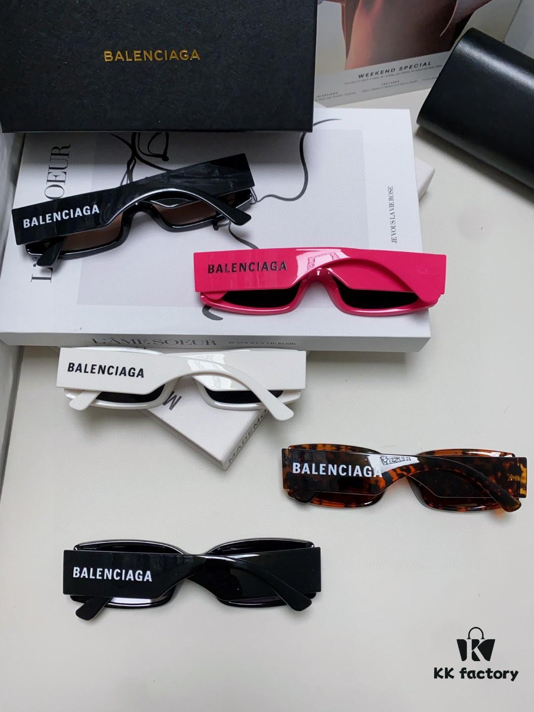 Balenciaga 2025 Spring/Summer New Arrival Futuristic Sunglasses Unisex Sports Fashion Minimalist Style