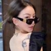 6931ada7ccd8ab3d7afa1e03 Balenciaga Black Sunglasses Double B Streetwear Women's Summer Sun Glasses 2025 New Arrival Hip-Hop Retro Fashion High-End UV Protection Sunglasses