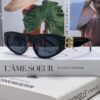 6931ada7ccd8ab3d7afa1e06 Balenciaga Black Sunglasses Double B Streetwear Women's Summer Sun Glasses 2025 New Arrival Hip-Hop Retro Fashion High-End UV Protection Sunglasses