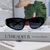 6931ada7ccd8ab3d7afa1e07 Balenciaga Black Sunglasses Double B Streetwear Women's Summer Sun Glasses 2025 New Arrival Hip-Hop Retro Fashion High-End UV Protection Sunglasses