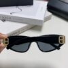 6931ada7ccd8ab3d7afa1e0a Balenciaga Black Sunglasses Double B Streetwear Women's Summer Sun Glasses 2025 New Arrival Hip-Hop Retro Fashion High-End UV Protection Sunglasses