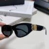 6931ada7ccd8ab3d7afa1e0b Balenciaga Black Sunglasses Double B Streetwear Women's Summer Sun Glasses 2025 New Arrival Hip-Hop Retro Fashion High-End UV Protection Sunglasses