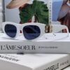 6931ada7ccd8ab3d7afa1e12 Balenciaga Black Sunglasses Double B Streetwear Style Women's Summer Sun Glasses Ins 2025 New Hip-Hop Retro Fashion High-End UV Protection Sunglasses
