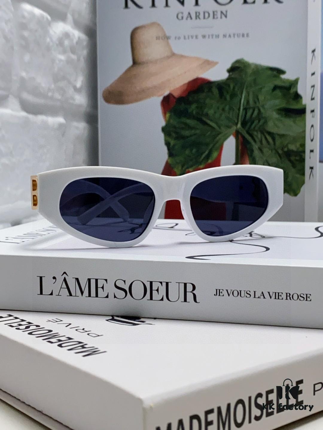 6931ada8ccd8ab3d7afa1e13 Balenciaga Black Sunglasses Double B Streetwear Style Women's Summer Sun Glasses Ins 2025 New Hip-Hop Retro Fashion High-End UV Protection Sunglasses