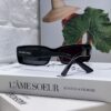 6931ada9ccd8ab3d7afa1e28 Balenciaga 2025 New Arrival European and American Fashion Statement Rectangular Sunglasses with Wide Lettering, Trendy Instagram-Worthy Avant-Garde Eyewear