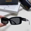 6931ada9ccd8ab3d7afa1e2b Balenciaga 2025 New Arrival European and American Fashion Statement Rectangular Sunglasses with Wide Lettering, Trendy Instagram-Worthy Avant-Garde Eyewear