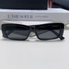 6931ada9ccd8ab3d7afa1e2c Balenciaga 2025 New Arrival European and American Fashion Statement Rectangular Sunglasses with Wide Lettering, Trendy Instagram-Worthy Avant-Garde Eyewear