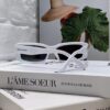 6931adaaccd8ab3d7afa1e32 Balenciaga 2025 New Arrival European and American Fashion Statement Square Sunglasses, Instagram-Trending Rectangular Sun Glasses with Wide Lettering, Avant-Garde Unisex Eyewear