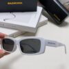 6931adaaccd8ab3d7afa1e35 Balenciaga 2025 New Arrival European and American Fashion Statement Square Sunglasses, Instagram-Trending Rectangular Sun Glasses with Wide Lettering, Avant-Garde Unisex Eyewear