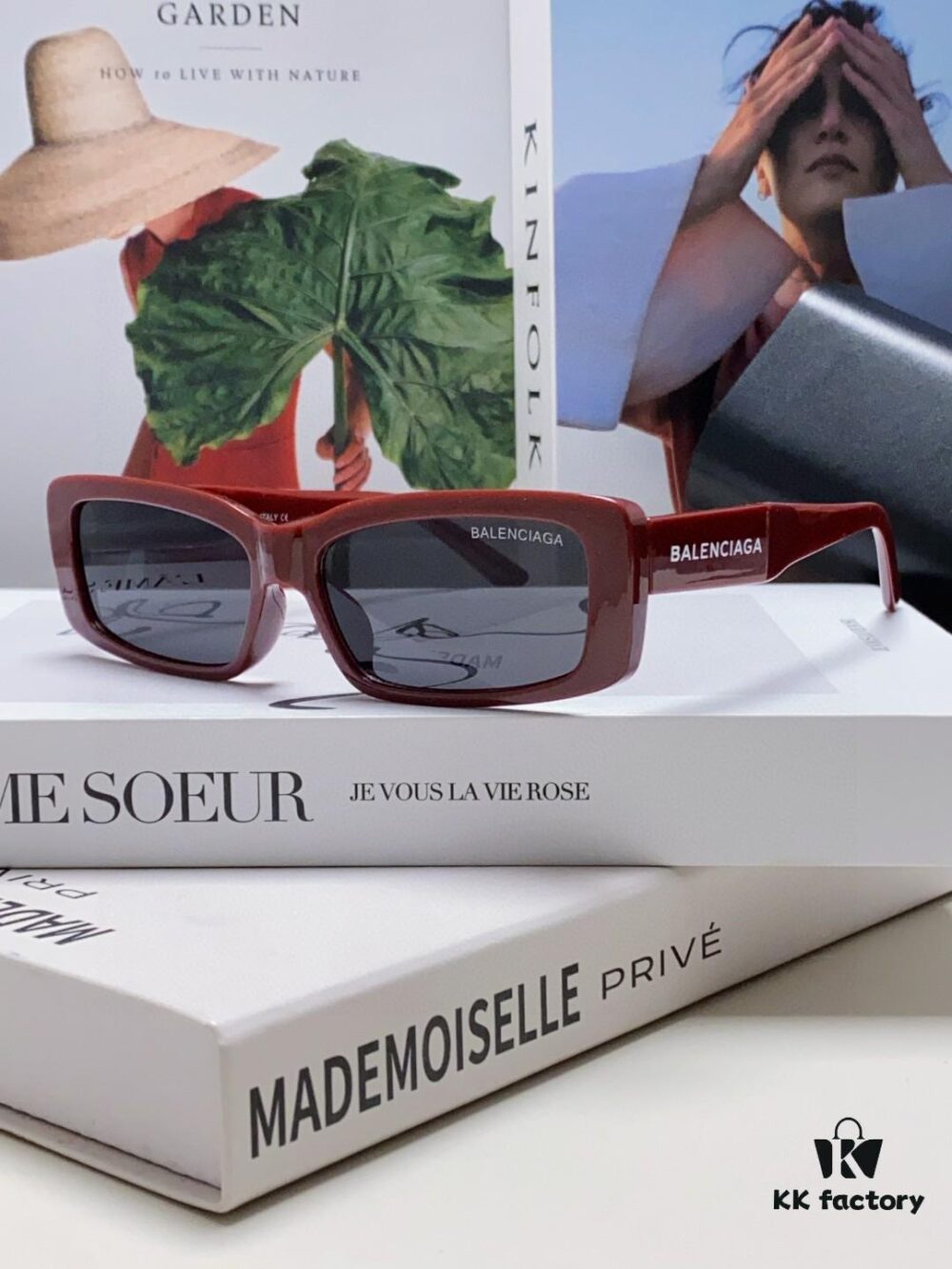 6931adaaccd8ab3d7afa1e3a Balenciaga 2025 New Arrivals European and American Trendy Personalized Square Sunglasses Instagram Influencer Stylish Rectangular Sun Glasses with Wide Logo