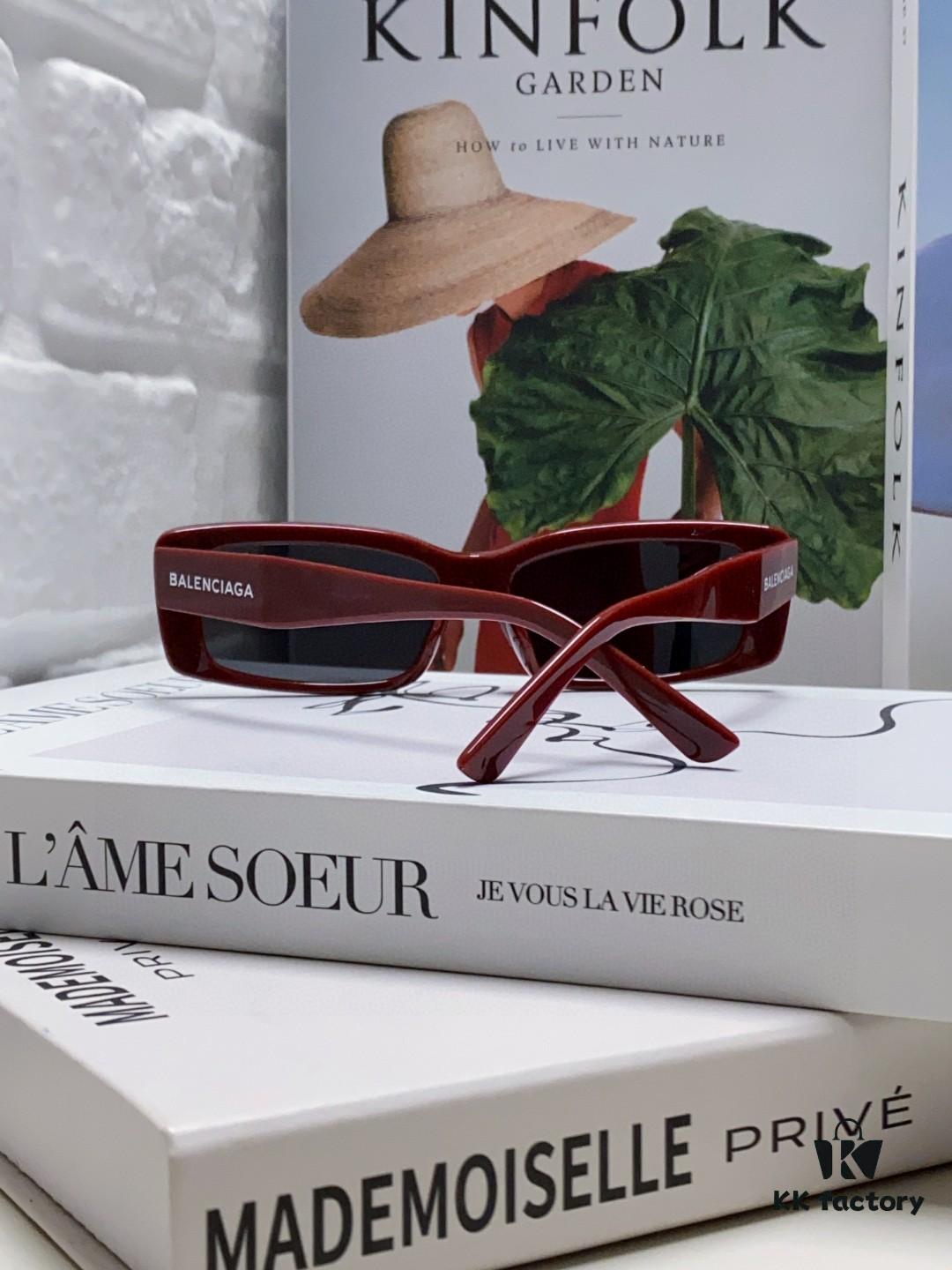 6931adaaccd8ab3d7afa1e3c Balenciaga 2025 New Arrivals European and American Trendy Personalized Square Sunglasses Instagram Influencer Stylish Rectangular Sun Glasses with Wide Logo