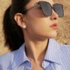 6931adb0ccd8ab3d7afa1e84 BALENCIAGA Spring Summer New Arrival Sunglasses with Metal Double B Logo on Temples, Stylish and Versatile Design