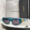 BALENCIAGA BB0095 Arrived in Full Colors, Highest Quality Available on Market, Cat-Eye Queen Style Sunglasses with Double B Logo, UV-Protective Sun Glasses