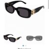6931adb3ccd8ab3d7afa1eb7 Balenciaga 2024 New Arrival Women's Sunglasses Fashion Classic BB Narrow Frame Sun Glasses BB0310SK