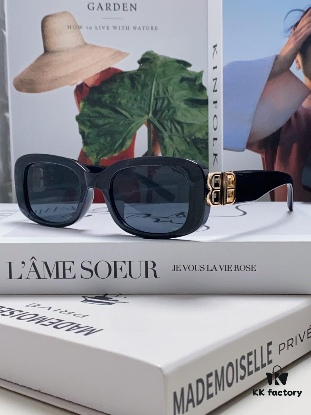 6931adb4ccd8ab3d7afa1eb8 Balenciaga 2024 New Arrival Women's Sunglasses Fashion Classic BB Narrow Frame Sun Glasses BB0310SK
