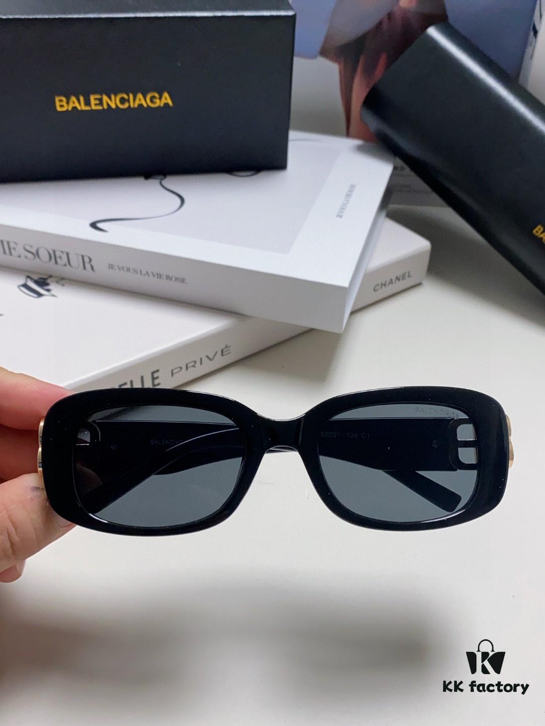 6931adb4ccd8ab3d7afa1ebb Balenciaga 2024 New Arrival Women's Sunglasses Fashion Classic BB Narrow Frame Sun Glasses BB0310SK