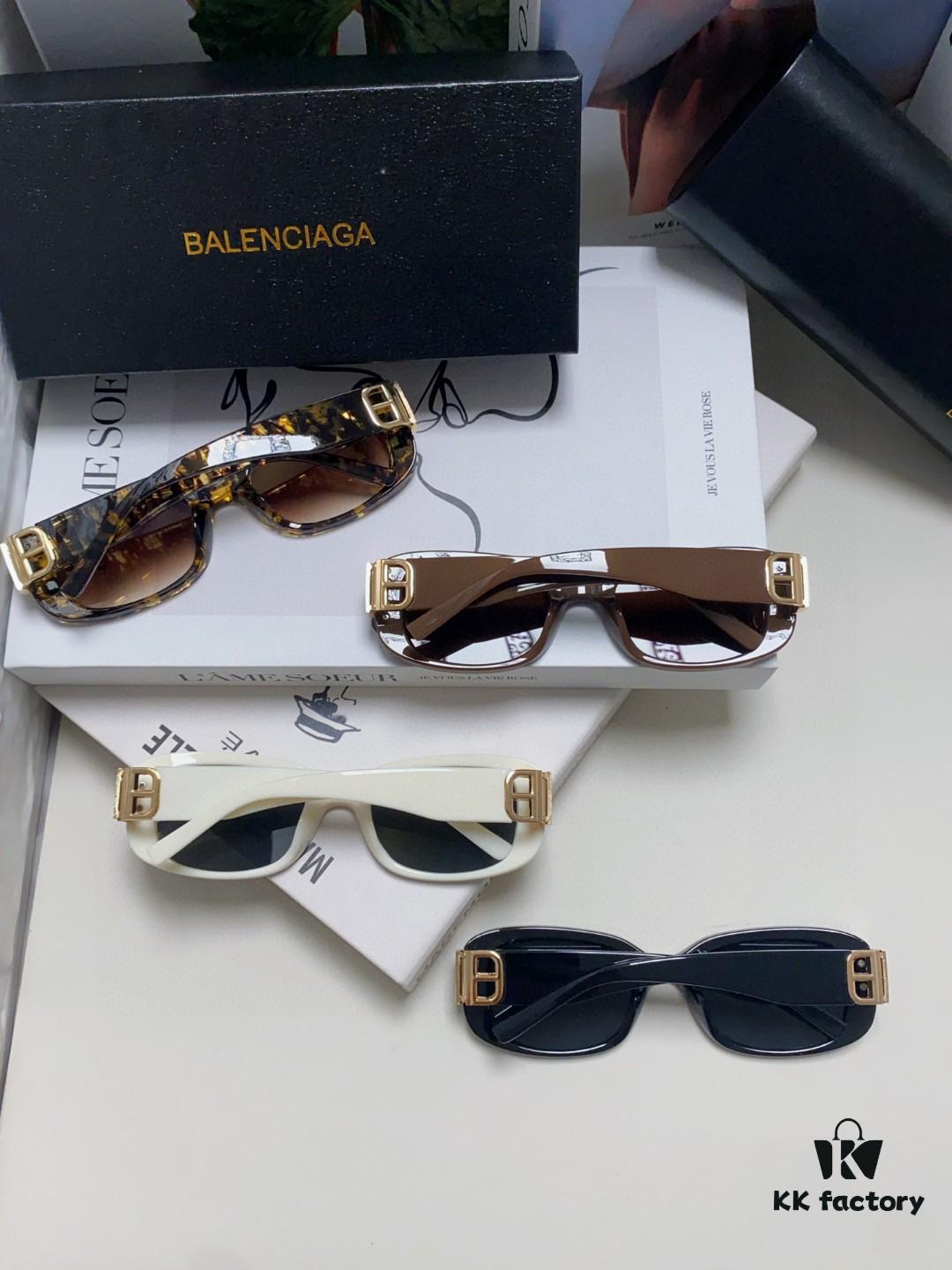 6931adb4ccd8ab3d7afa1ec0 Balenciaga 2024 New Arrival Women's Sunglasses Fashion Classic BB Narrow Frame Sun Glasses BB0310SK
