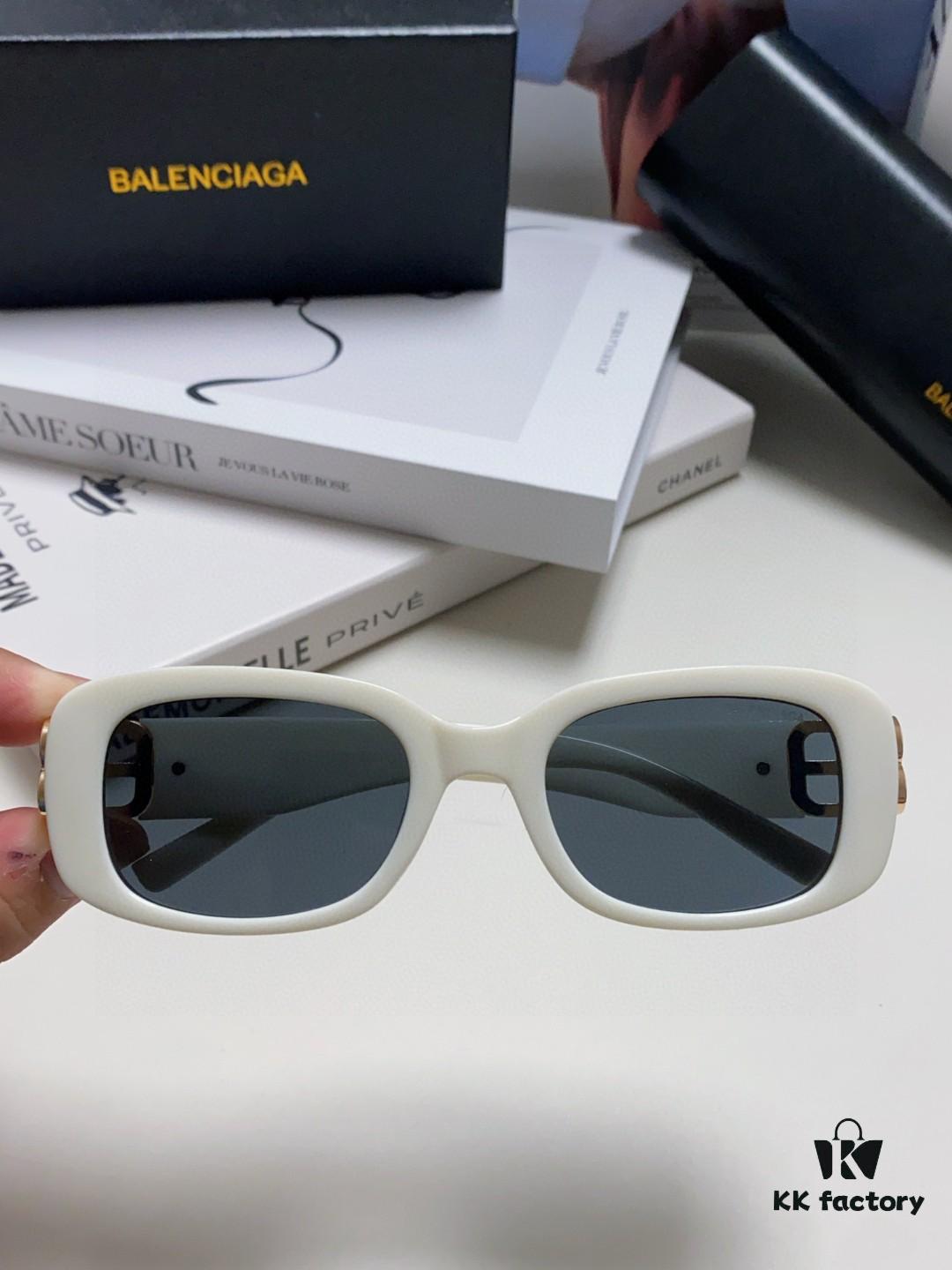 6931adb5ccd8ab3d7afa1ec7 Balenciaga 2024 New Arrival Women's Fashion Classic BB Narrow Frame Sunglasses BB0310SK