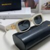 6931adb5ccd8ab3d7afa1ecb Balenciaga 2024 New Arrival Women's Fashion Classic BB Narrow Frame Sunglasses BB0310SK