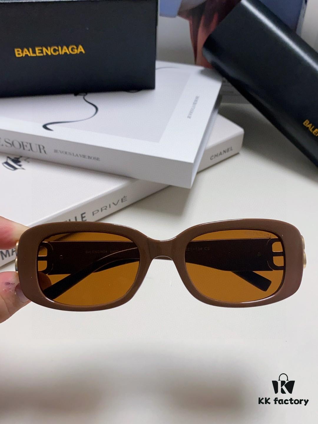 6931adb5ccd8ab3d7afa1ed2 Balenciaga 2024 New Arrival Sunglasses for Women, Trendy Classic BB Narrow-Frame Sunglasses BB0310SK
