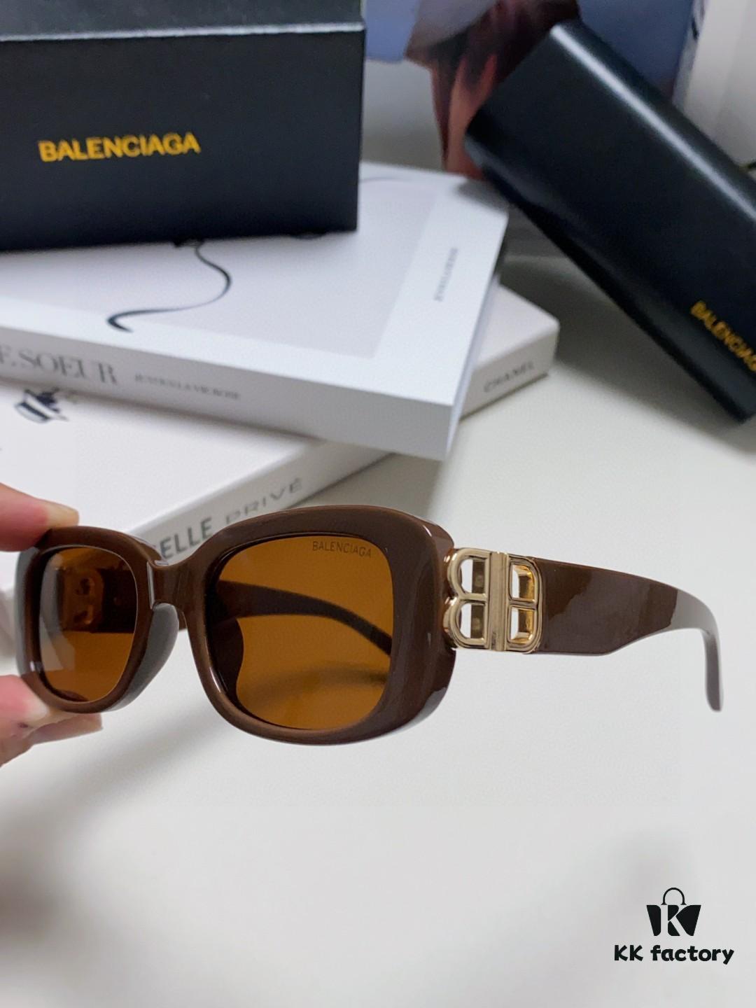 6931adb5ccd8ab3d7afa1ed4 Balenciaga 2024 New Arrival Sunglasses for Women, Trendy Classic BB Narrow-Frame Sunglasses BB0310SK