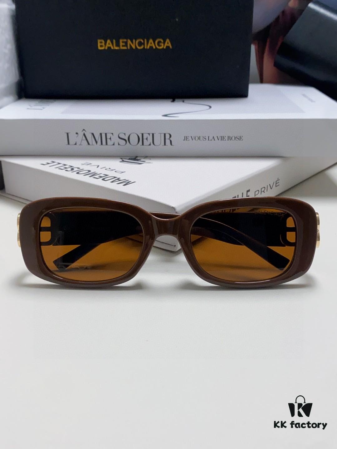 6931adb6ccd8ab3d7afa1ed5 Balenciaga 2024 New Arrival Sunglasses for Women, Trendy Classic BB Narrow-Frame Sunglasses BB0310SK