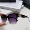 6931adb9ccd8ab3d7afa1f0e BALENCIAGA Square Retro Sunglasses with Gold BB Logo and Folding Hinge