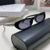 6931adbaccd8ab3d7afa1f1a Balenciaga Retro Small Oval Sunglasses Unisex, Minimalist Fashion Narrow Frame Sun Glasses for Men and Women, Stylish Face-Framing Eyewear