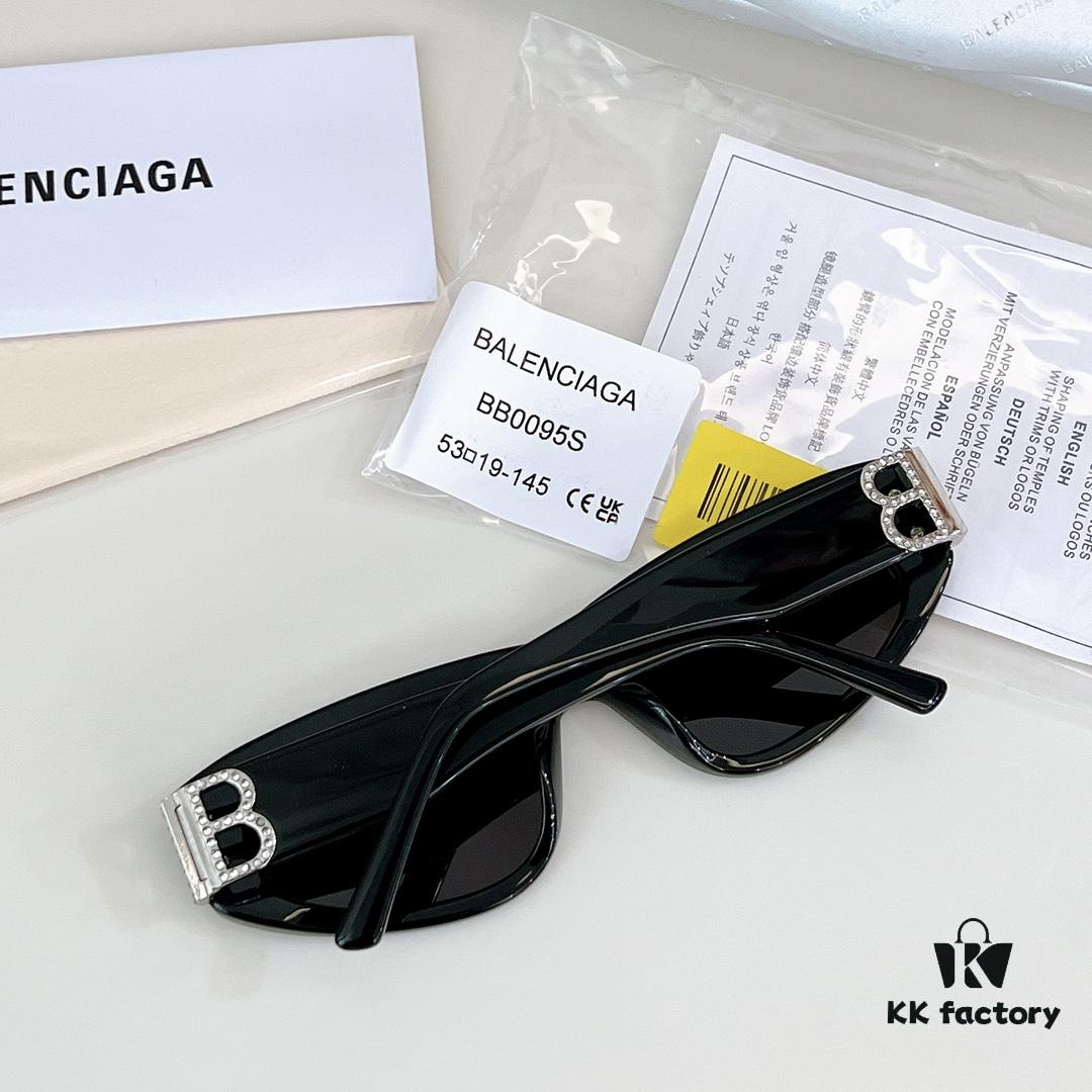 6931adbbccd8ab3d7afa1f2a Diamond-Inlaid Version‼️BALENCIAGA BB0095 High-Replication Model