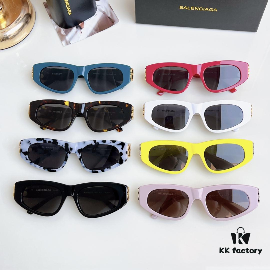 6931adbdccd8ab3d7afa1f4a Authentic Color‼️BALENCIAGA BB0095 High-Replication Version Sunglasses