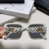 6931adbeccd8ab3d7afa1f58 BALENCIAGA Paris Fashion Street Snap Polarized Sunglasses for Women Clover Square Sunglasses Large Frame Slimming UV Protection Trendy Summer Hot Selling Eyewear