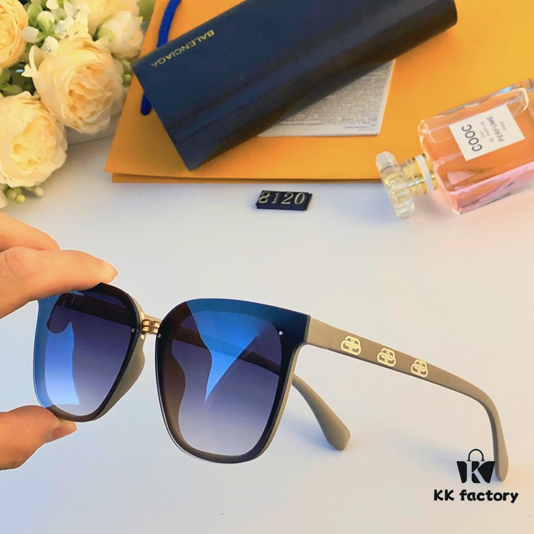 6931adc1ccd8ab3d7afa1f85 BalenCiaga Women's Sunglasses UV Protection Frameless Round Sunglasses Fashionable Vintage Style Chic for Oval Face Slimming Instagram Trendy Streetwear Statement Eyewear