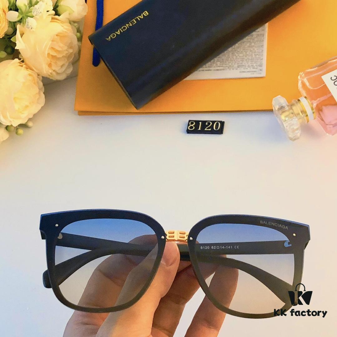 6931adc1ccd8ab3d7afa1f87 BalenCiaga Women's Sunglasses UV Protection Frameless Round Sunglasses Fashionable Vintage Style Chic for Oval Face Slimming Instagram Trendy Streetwear Statement Eyewear